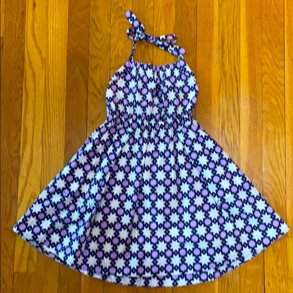 Crewcuts halter dress for girls, size 6.